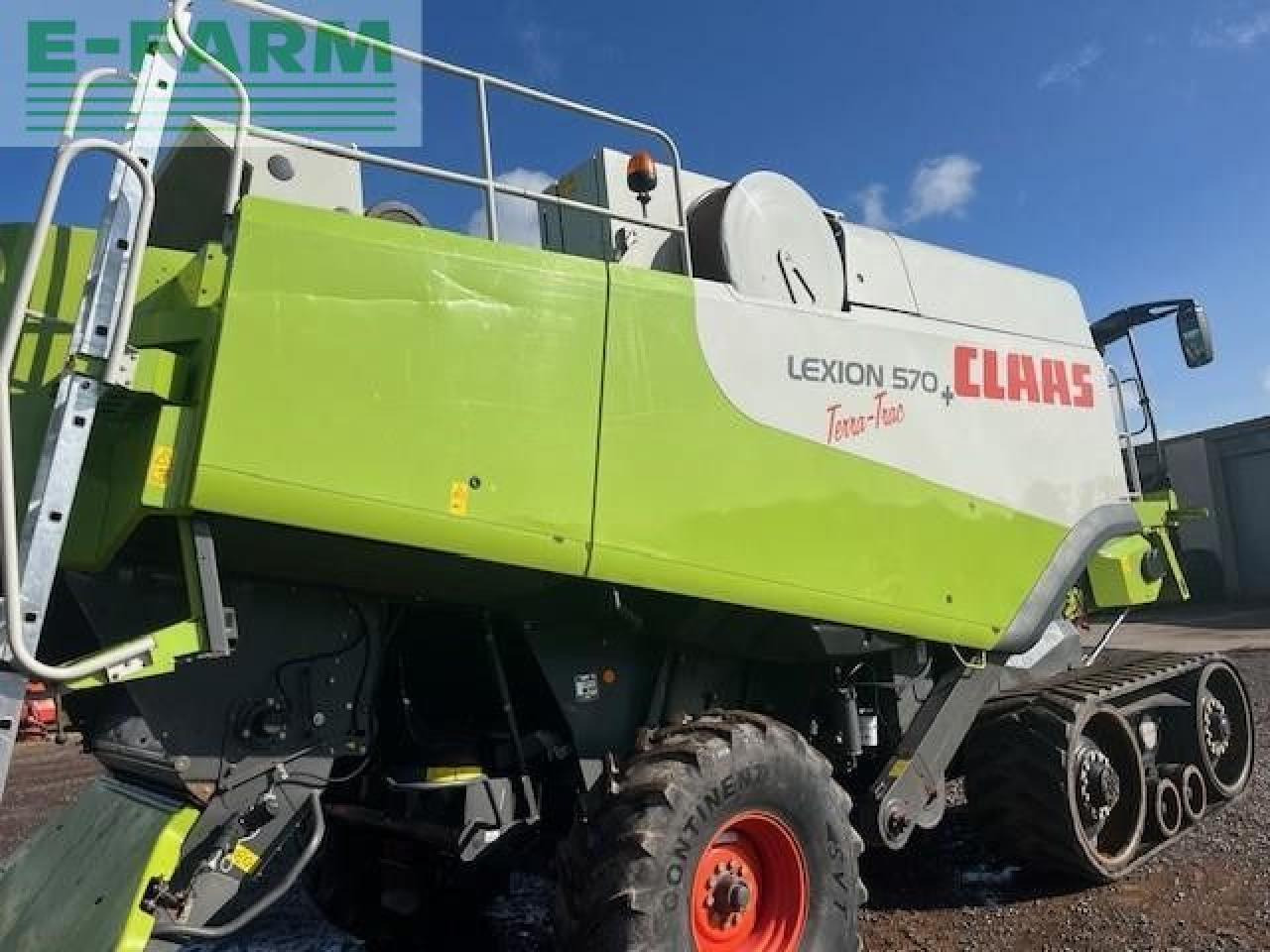CLAAS LEXION 570 TT - Mähdrescher: das Bild 3 CLAAS LEXION 570 TT - Mähdrescher: das Bild 3
