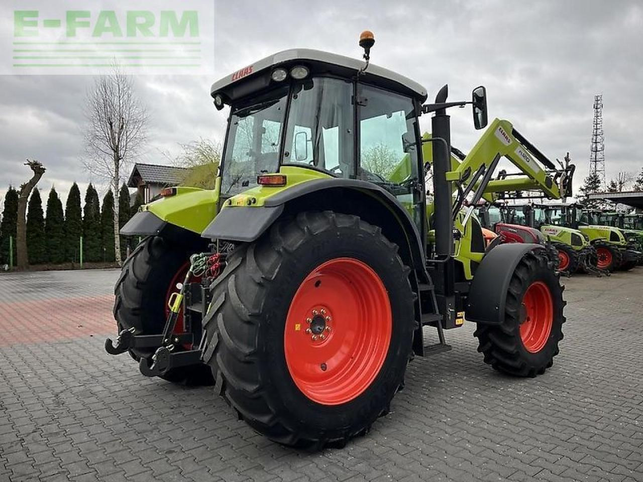 CLAAS ares 617 atz + claas fl120 ATZ - Traktor: das Bild 5 CLAAS ares 617 atz + claas fl120 ATZ - Traktor: das Bild 5