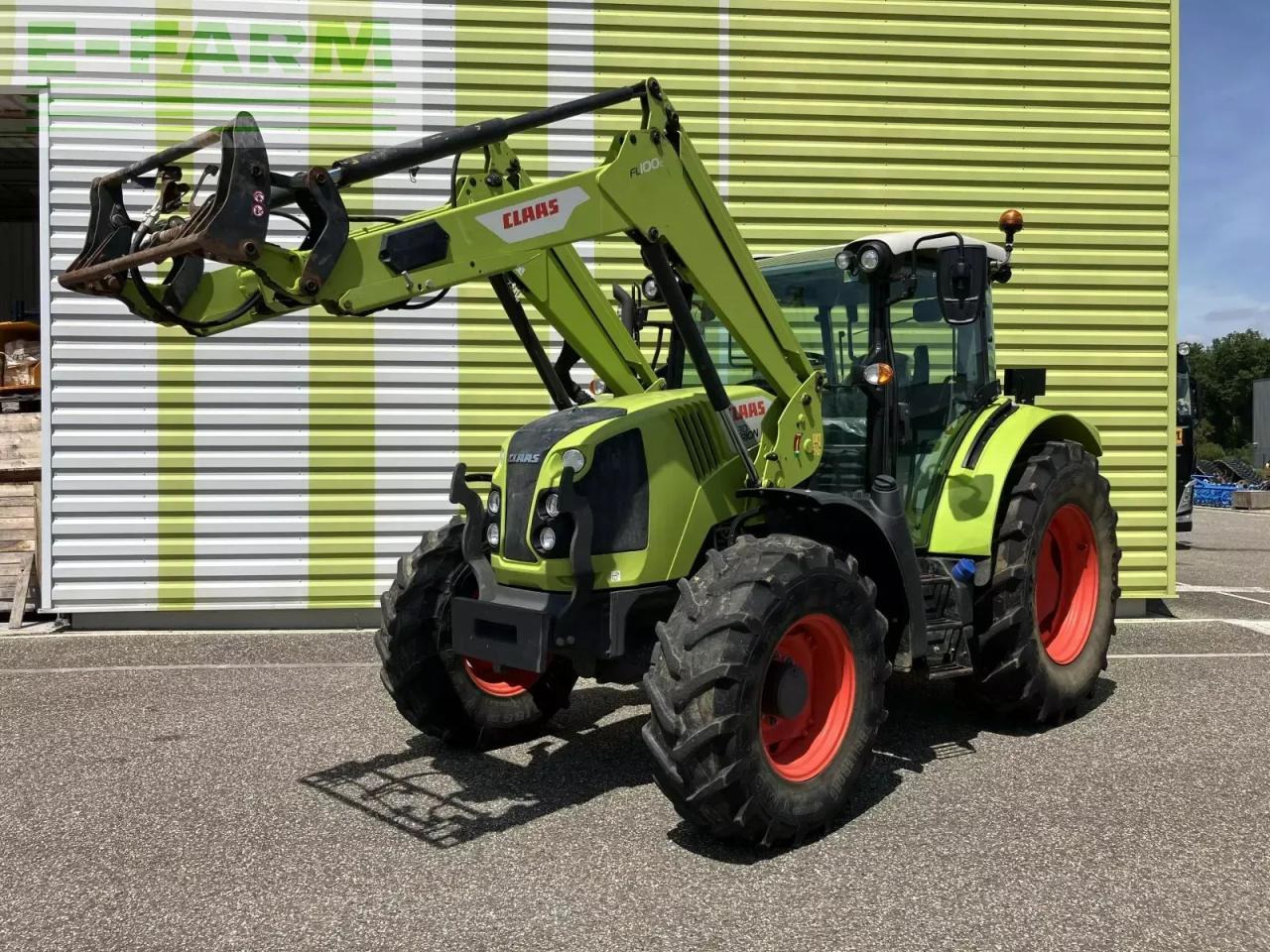 CLAAS arion 430 panoramic + fl 100 c - Traktor: das Bild 1 CLAAS arion 430 panoramic + fl 100 c - Traktor: das Bild 1