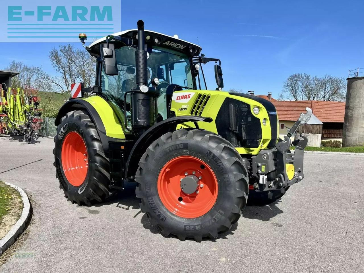 CLAAS arion 550 cmatic cebis CMATIC CEBIS - Traktor: das Bild 1 CLAAS arion 550 cmatic cebis CMATIC CEBIS - Traktor: das Bild 1
