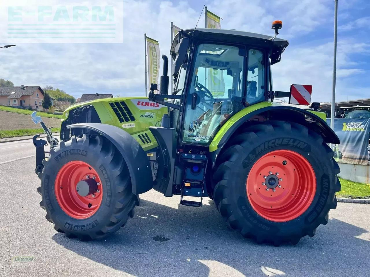 CLAAS arion 550 cmatic cebis CMATIC CEBIS - Traktor: das Bild 4 CLAAS arion 550 cmatic cebis CMATIC CEBIS - Traktor: das Bild 4
