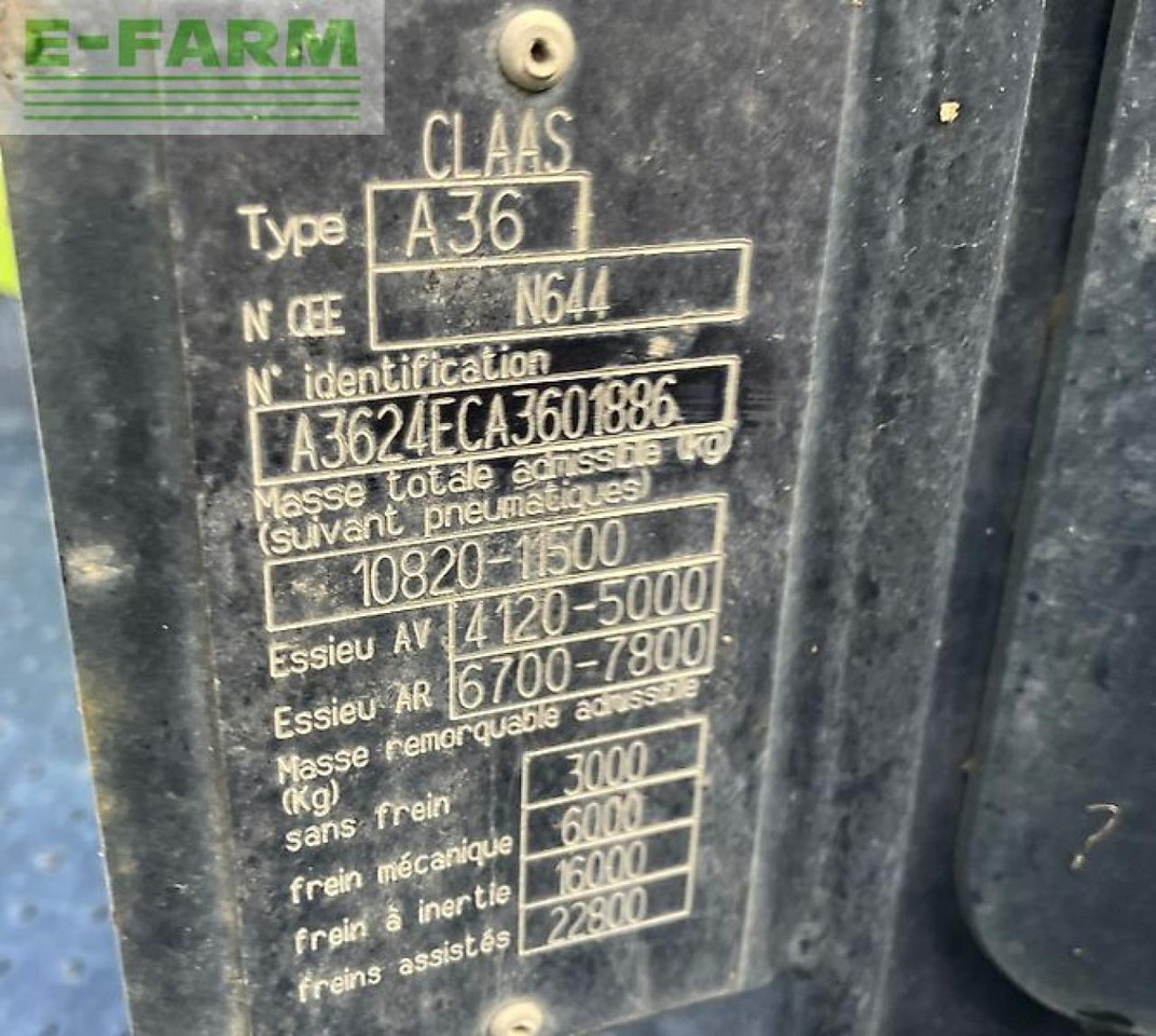 Traktor CLAAS arion 640 cis hexashift CIS: das Bild 6 Traktor CLAAS arion 640 cis hexashift CIS: das Bild 6