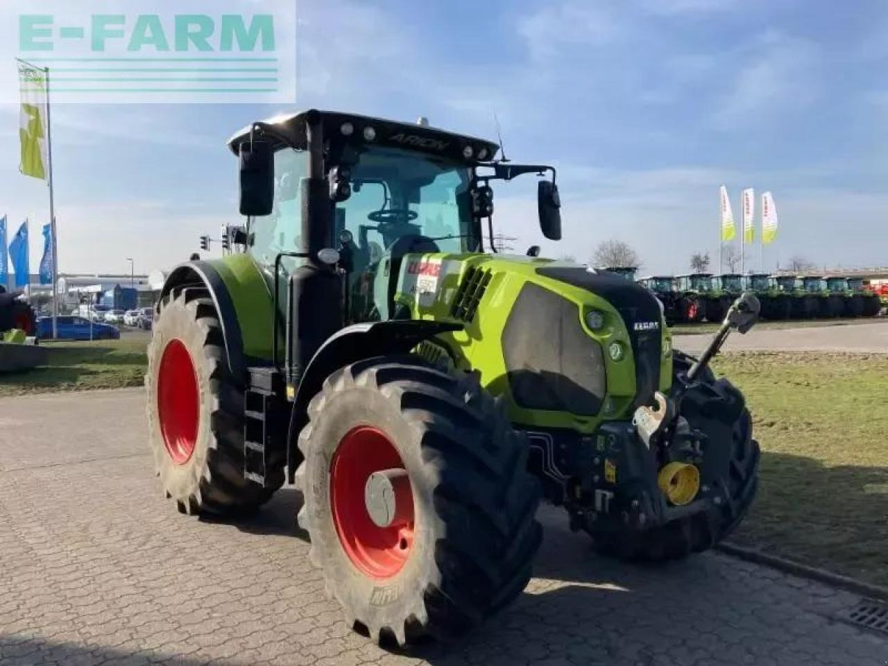 CLAAS arion 650 cmatic cebis CMATIC CEBIS - Traktor: das Bild 3 CLAAS arion 650 cmatic cebis CMATIC CEBIS - Traktor: das Bild 3