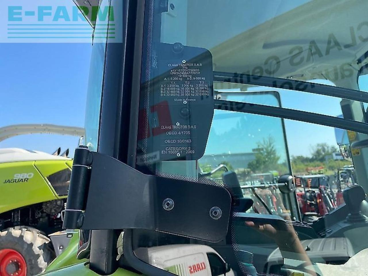 Traktor CLAAS arion 650 cmatic cis+ CMATIC CIS+: das Bild 11