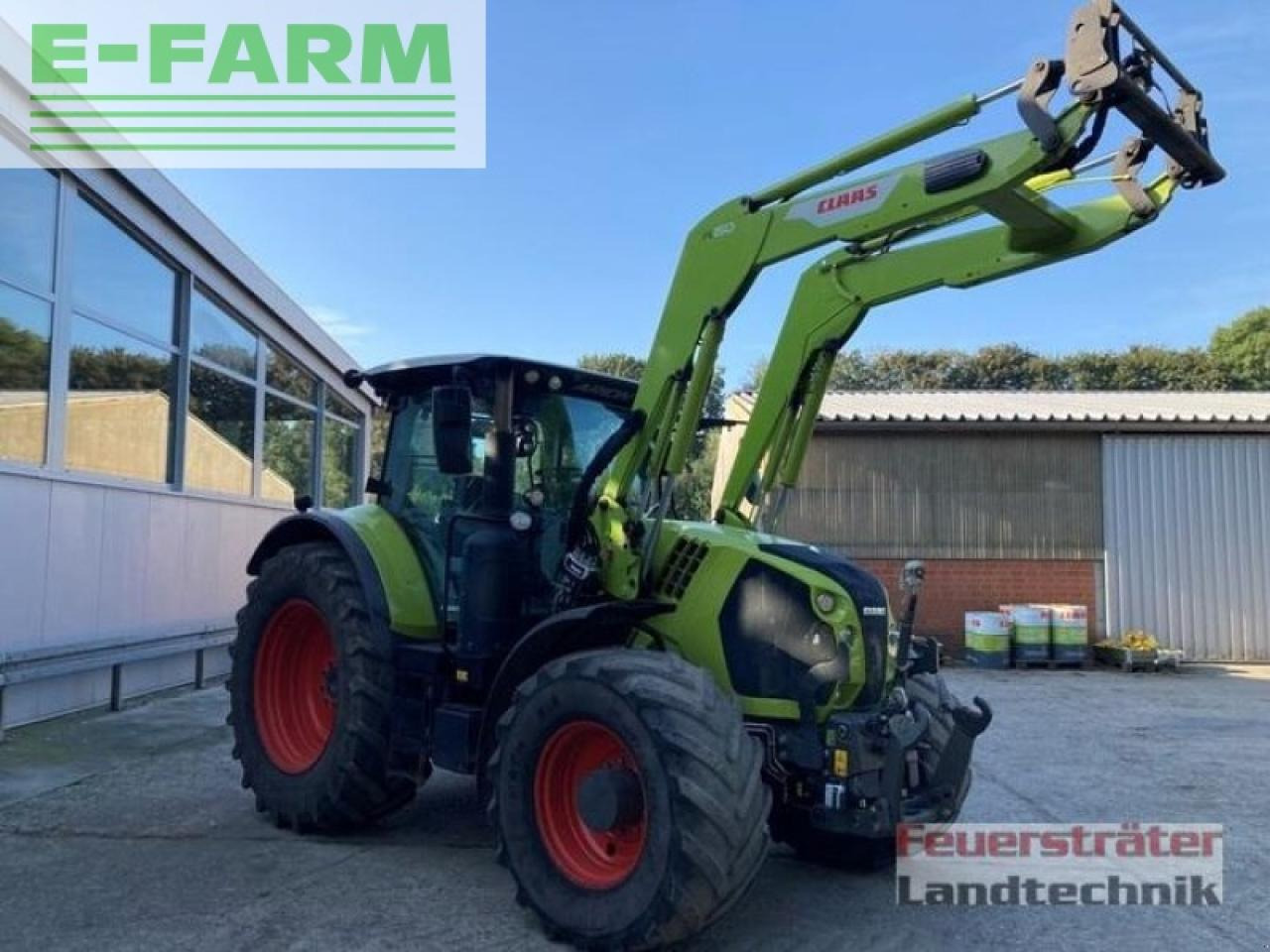 CLAAS arion 660 cmatic cebis CMATIC CEBIS - Traktor: das Bild 2 CLAAS arion 660 cmatic cebis CMATIC CEBIS - Traktor: das Bild 2