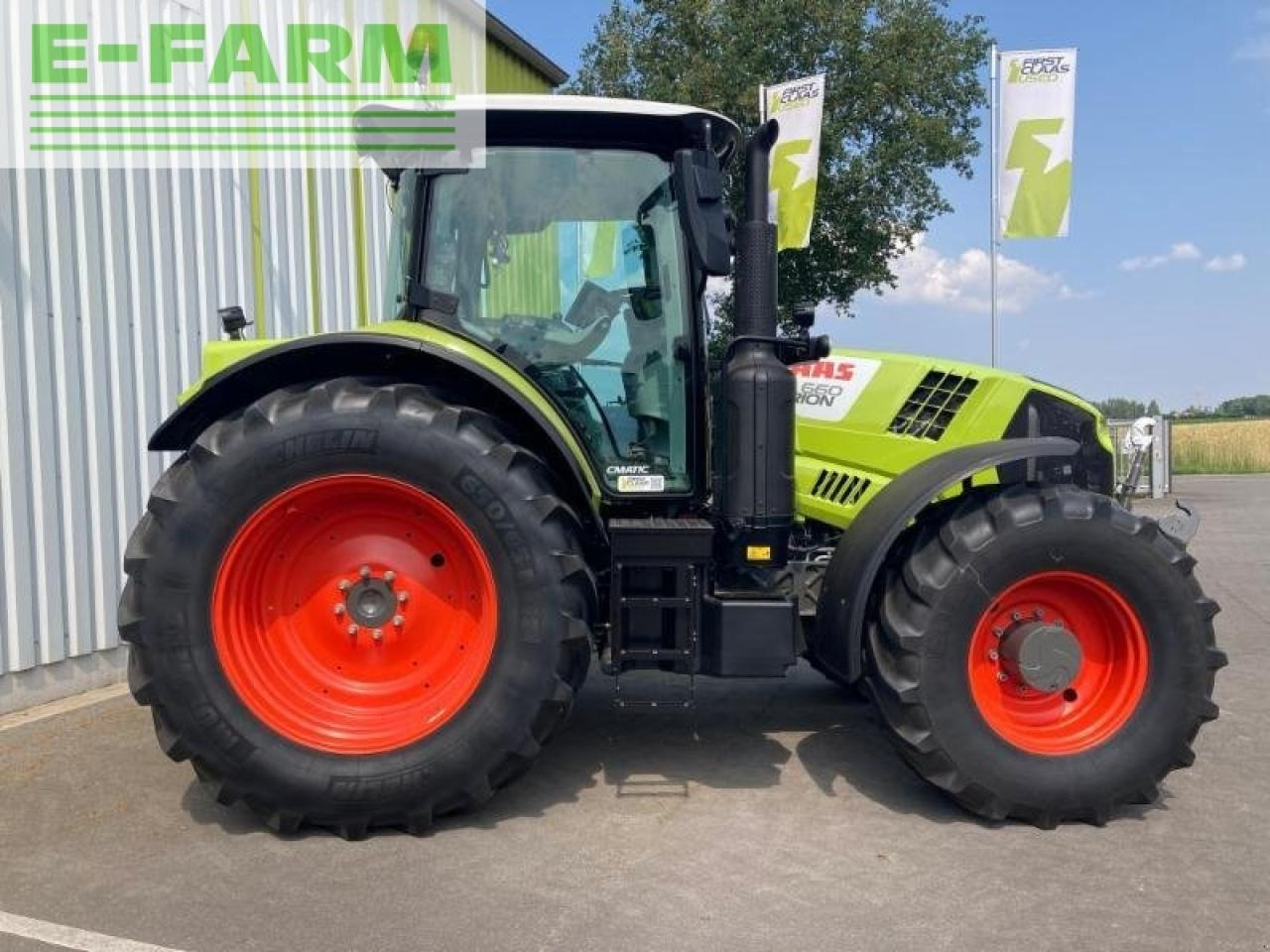 CLAAS arion 660 cmatic cebis CMATIC CEBIS - Traktor: das Bild 4 CLAAS arion 660 cmatic cebis CMATIC CEBIS - Traktor: das Bild 4
