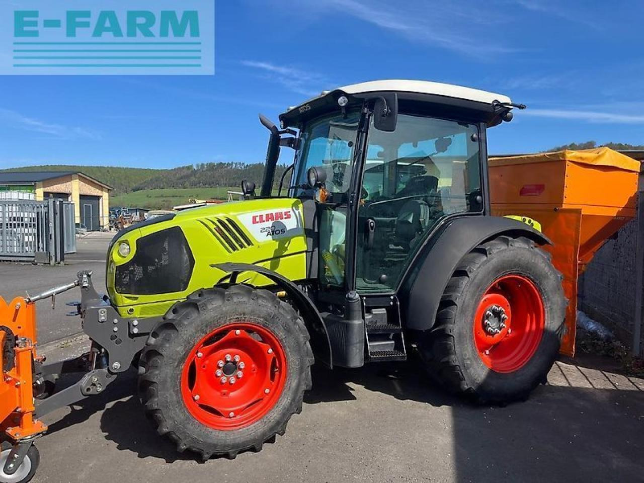 CLAAS atos 220 c - Traktor: das Bild 2 CLAAS atos 220 c - Traktor: das Bild 2
