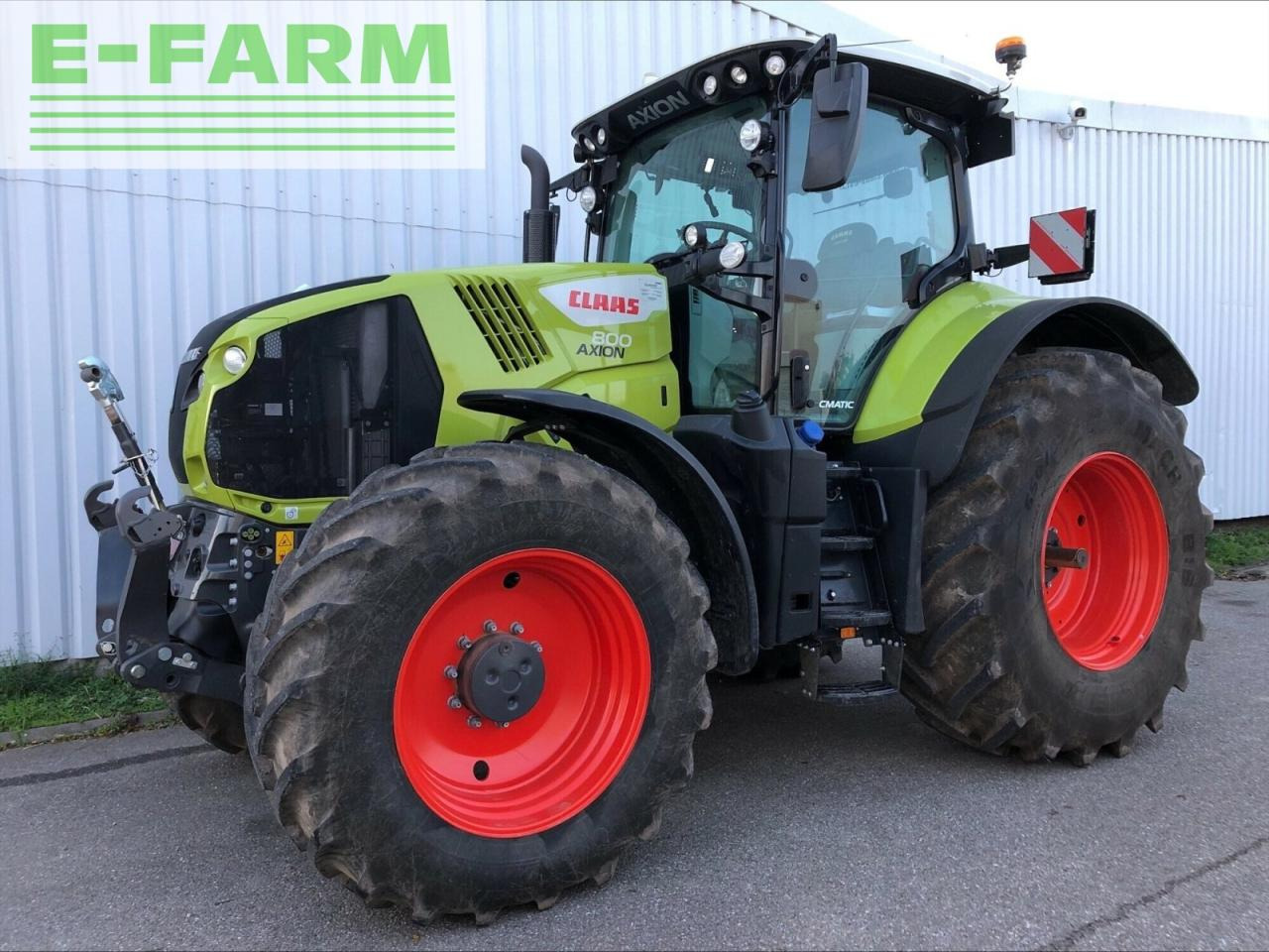 CLAAS axion 800 cmatic s5 - Traktor: das Bild 1 CLAAS axion 800 cmatic s5 - Traktor: das Bild 1