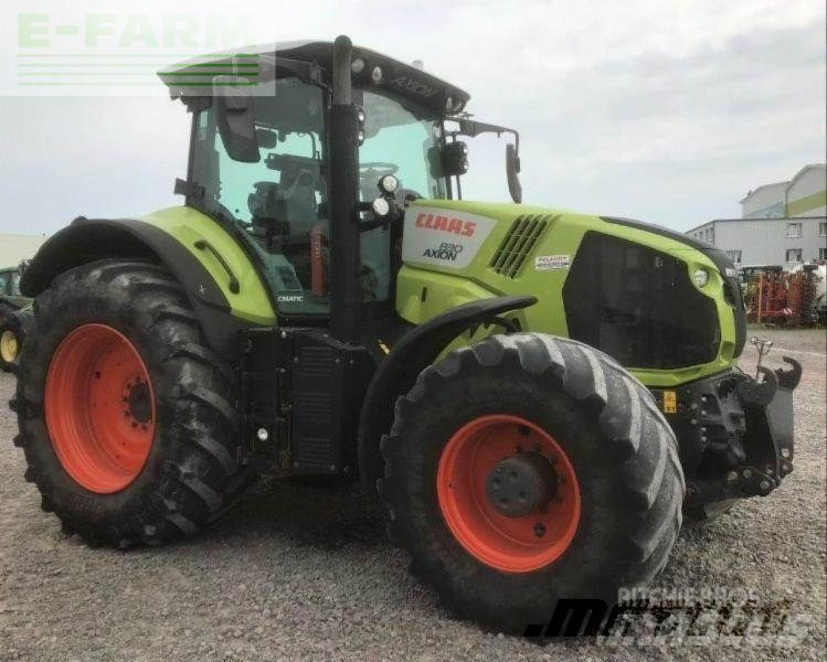 CLAAS axion 830 - Traktor: das Bild 2 CLAAS axion 830 - Traktor: das Bild 2