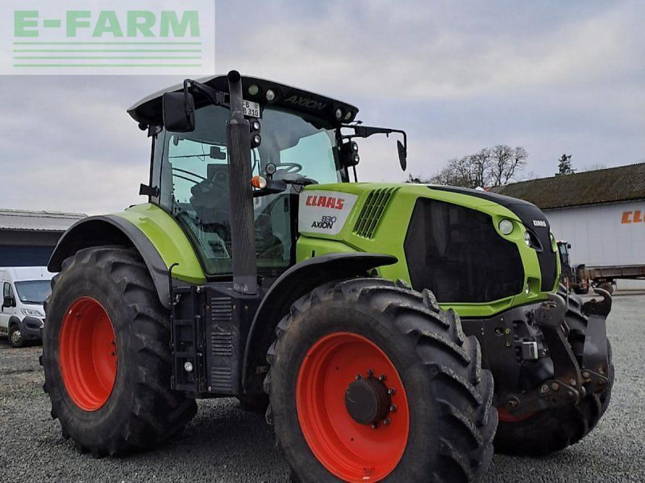 CLAAS axion 830 cebis - Traktor: das Bild 4 CLAAS axion 830 cebis - Traktor: das Bild 4