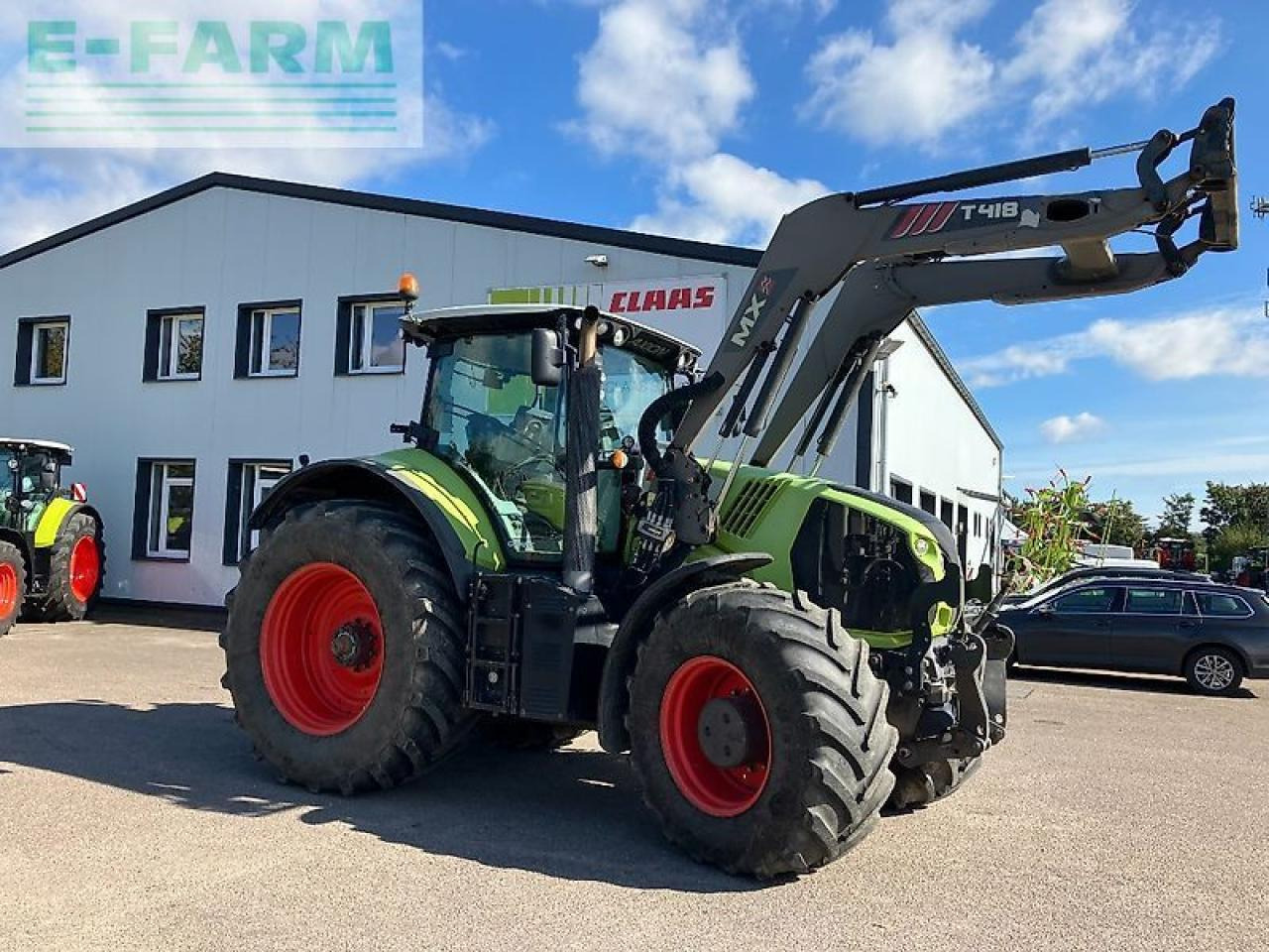 CLAAS axion 830 cmatic CMATIC - Traktor: das Bild 1 CLAAS axion 830 cmatic CMATIC - Traktor: das Bild 1