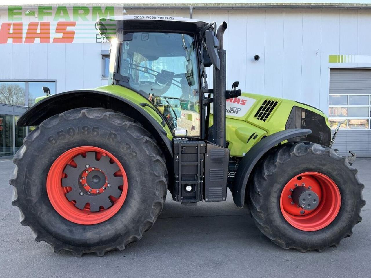 CLAAS axion 830 cmatic cebis, fkh + fzw, nur 3.965 h. CMATIC CEBIS - Traktor: das Bild 4 CLAAS axion 830 cmatic cebis, fkh + fzw, nur 3.965 h. CMATIC CEBIS - Traktor: das Bild 4