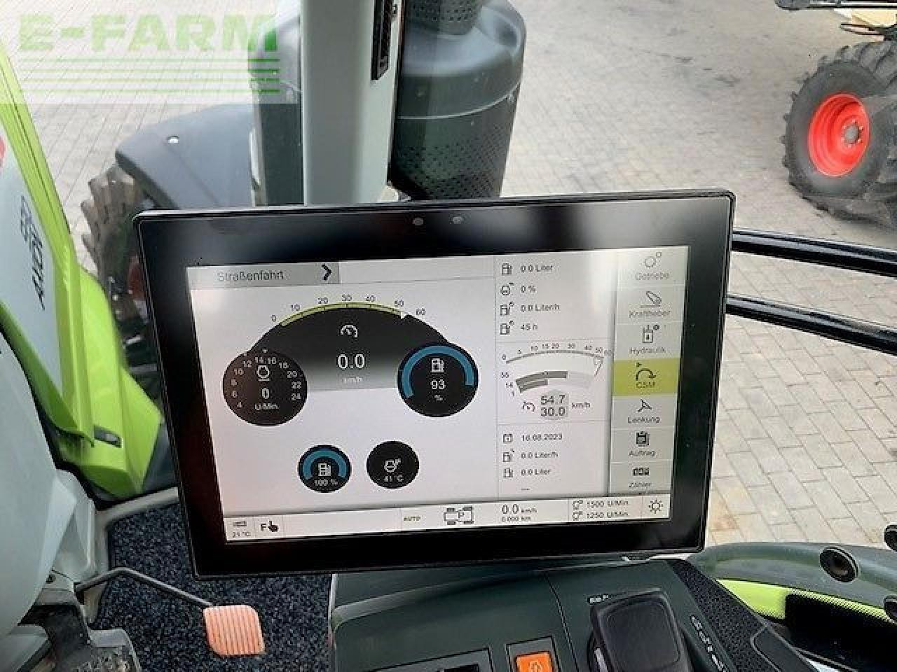 Traktor CLAAS axion 930 cmatic cebis CMATIC CEBIS: das Bild 16 Traktor CLAAS axion 930 cmatic cebis CMATIC CEBIS: das Bild 16