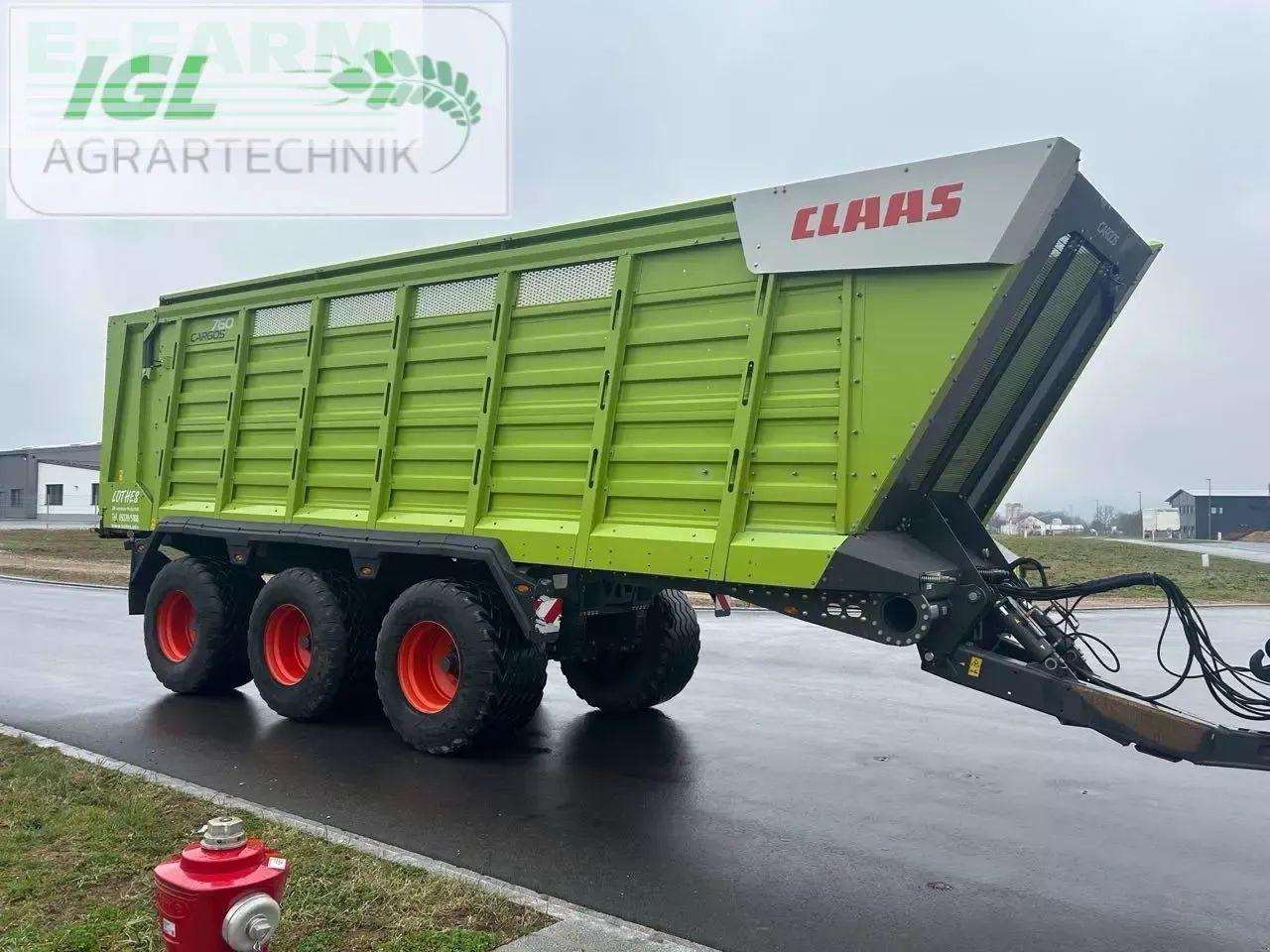 CLAAS cargos 760 - Landwirtschaftlicher Kipper: das Bild 2 CLAAS cargos 760 - Landwirtschaftlicher Kipper: das Bild 2