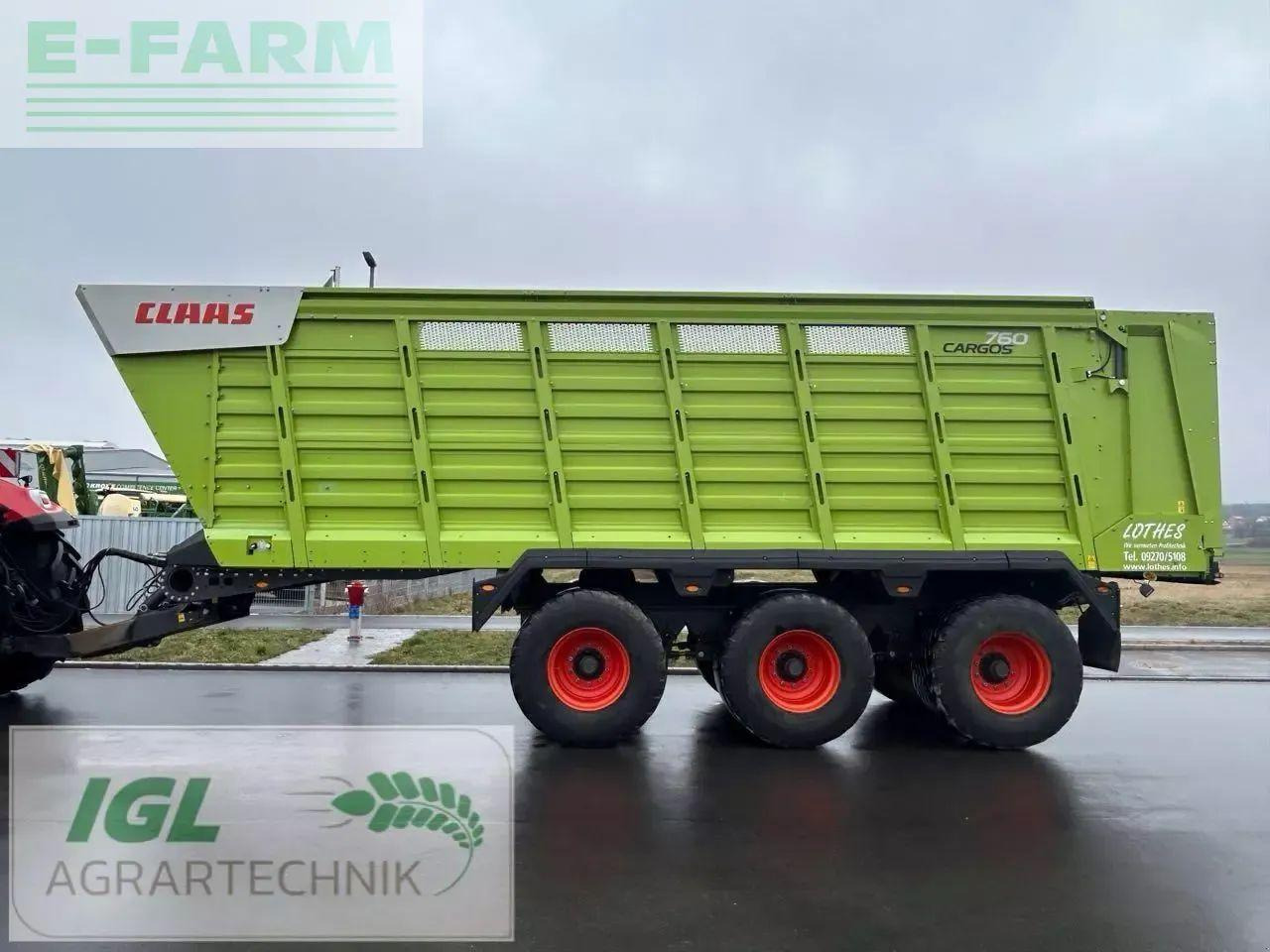 CLAAS cargos 760 - Landwirtschaftlicher Kipper: das Bild 3 CLAAS cargos 760 - Landwirtschaftlicher Kipper: das Bild 3