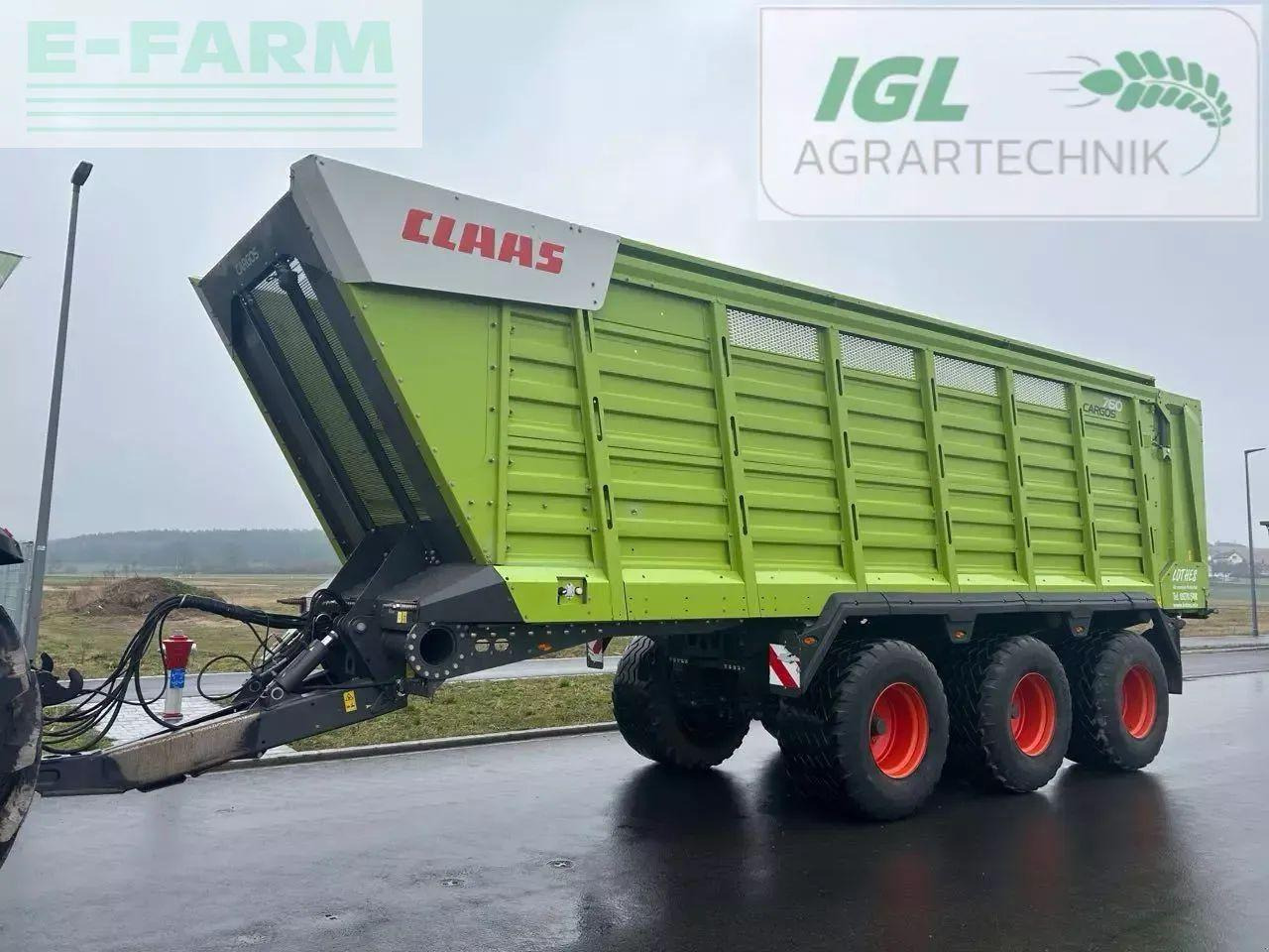 CLAAS cargos 760 - Landwirtschaftlicher Kipper: das Bild 1 CLAAS cargos 760 - Landwirtschaftlicher Kipper: das Bild 1
