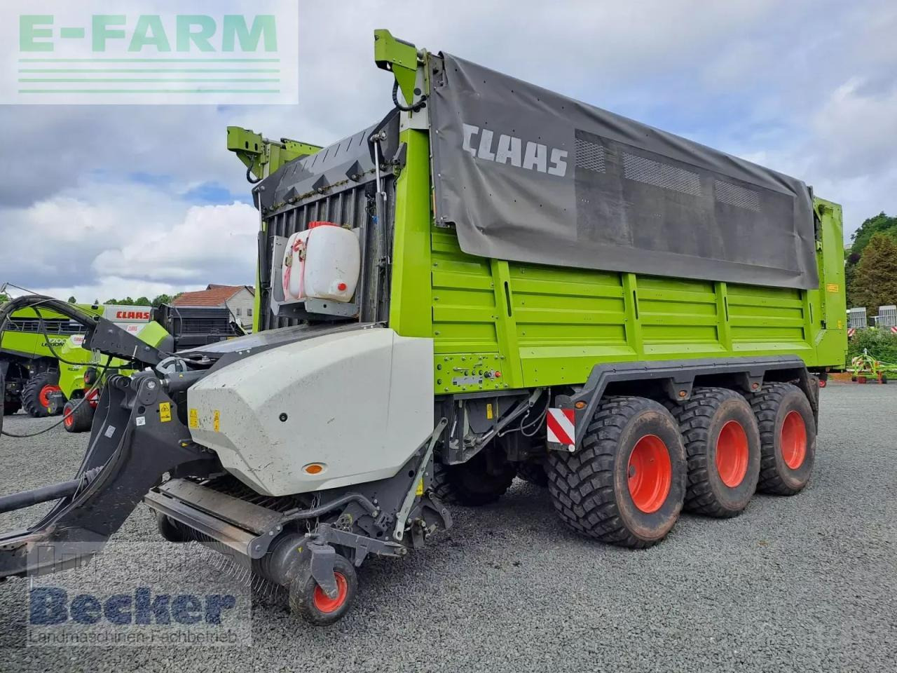 CLAAS cargos 8500 tridem - Ladewagen: das Bild 2 CLAAS cargos 8500 tridem - Ladewagen: das Bild 2