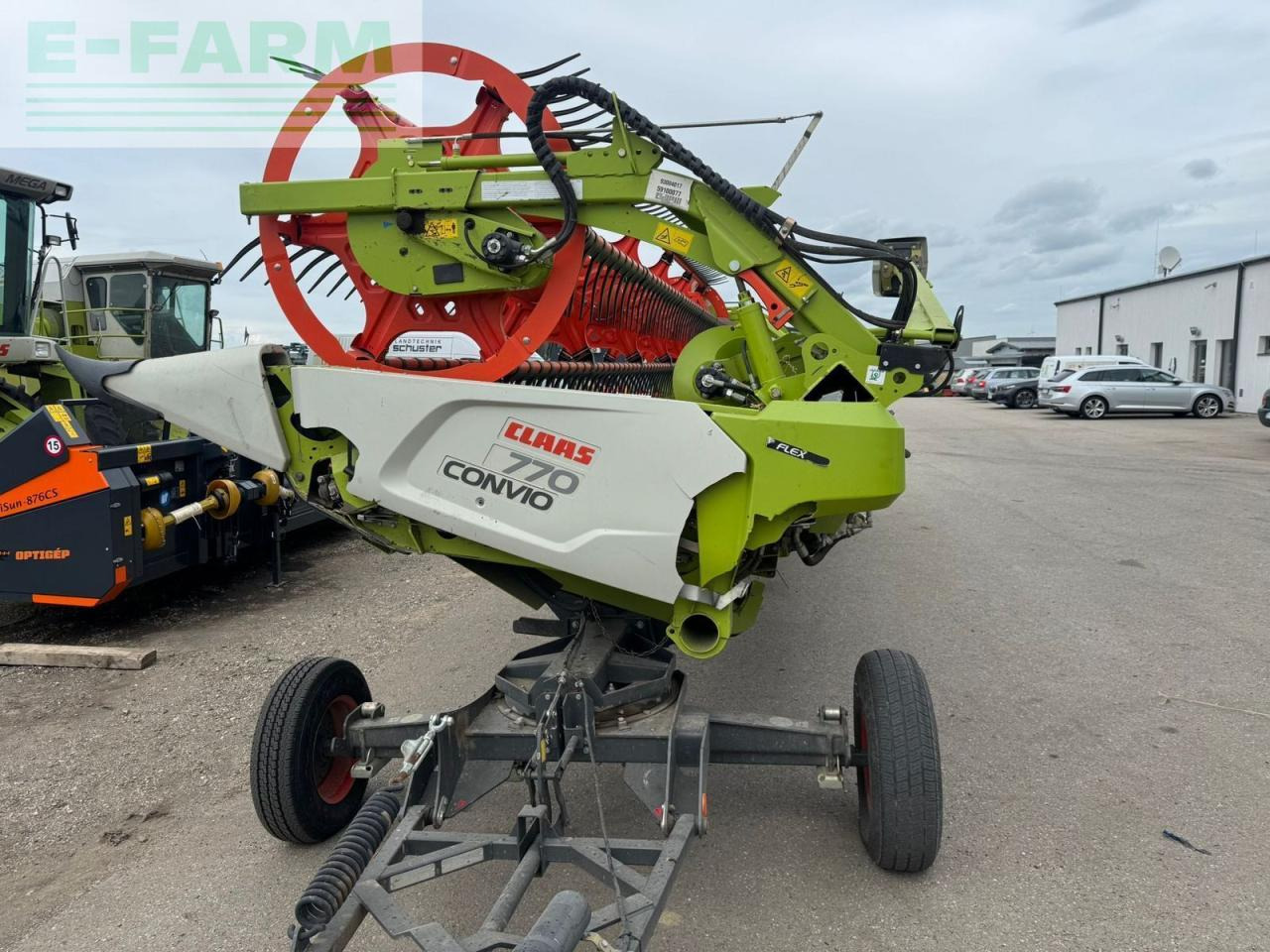 CLAAS convio flex 770 - Schneidwerk: das Bild 1 CLAAS convio flex 770 - Schneidwerk: das Bild 1