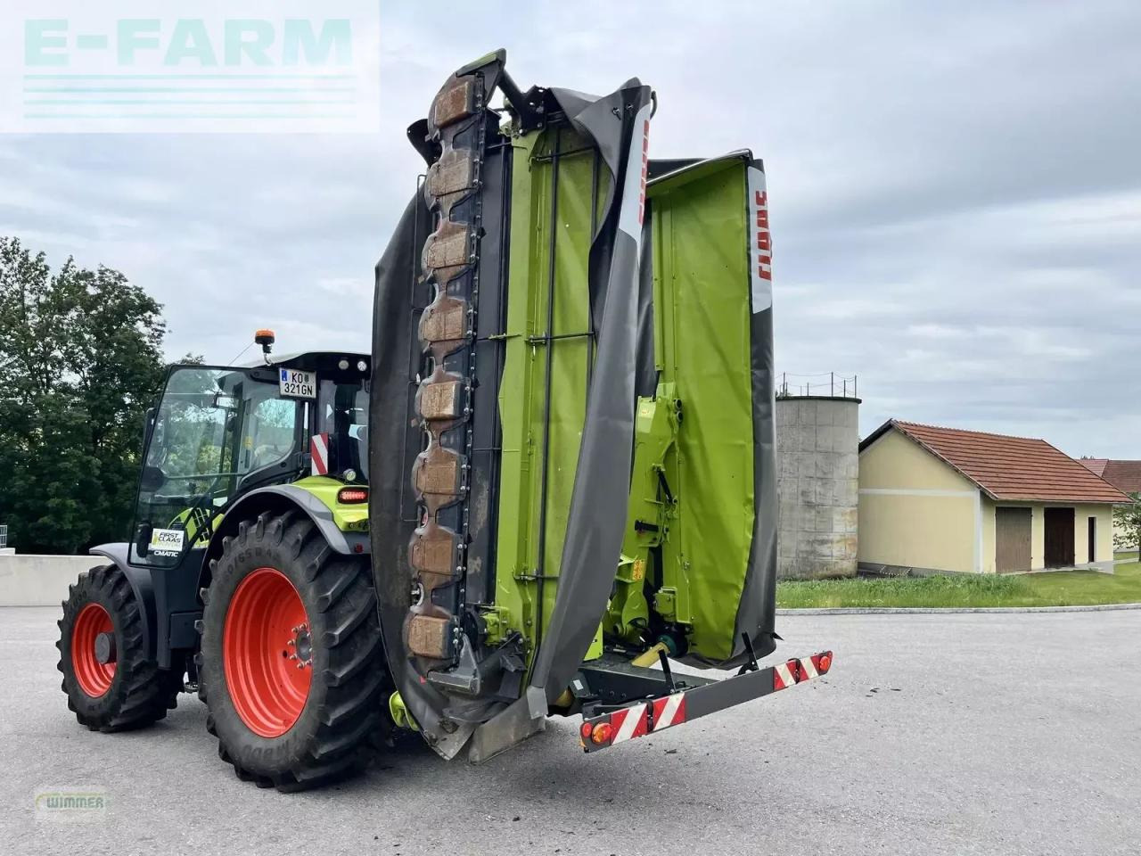 Mähwerk CLAAS disco 9300 trend - heckmähwerk 9,1m (butterfly): das Bild 17