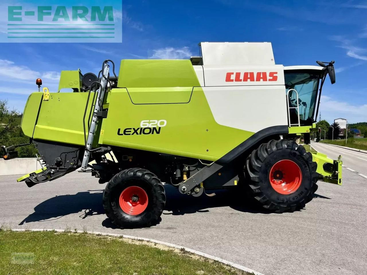 CLAAS lexion 620 - (gebrauchter lexion 600) - Mähdrescher: das Bild 5 CLAAS lexion 620 - (gebrauchter lexion 600) - Mähdrescher: das Bild 5