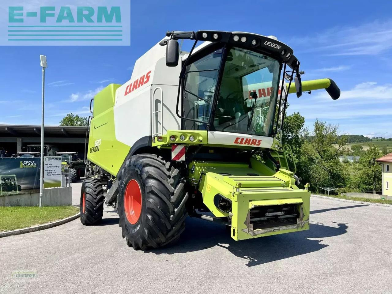 CLAAS lexion 620 - (gebrauchter lexion 600) - Mähdrescher: das Bild 3 CLAAS lexion 620 - (gebrauchter lexion 600) - Mähdrescher: das Bild 3