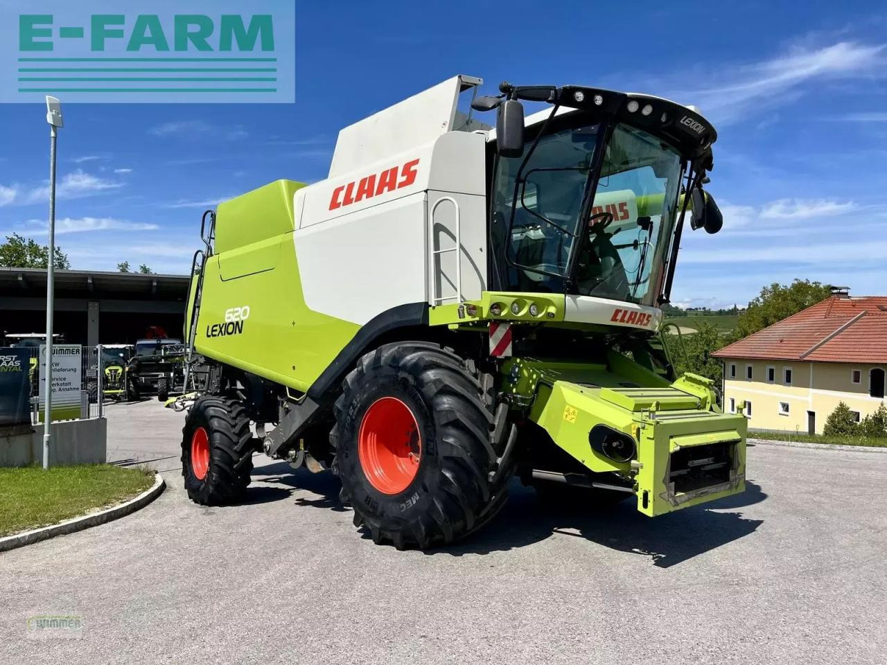 CLAAS lexion 620 - (gebrauchter lexion 600) - Mähdrescher: das Bild 4 CLAAS lexion 620 - (gebrauchter lexion 600) - Mähdrescher: das Bild 4