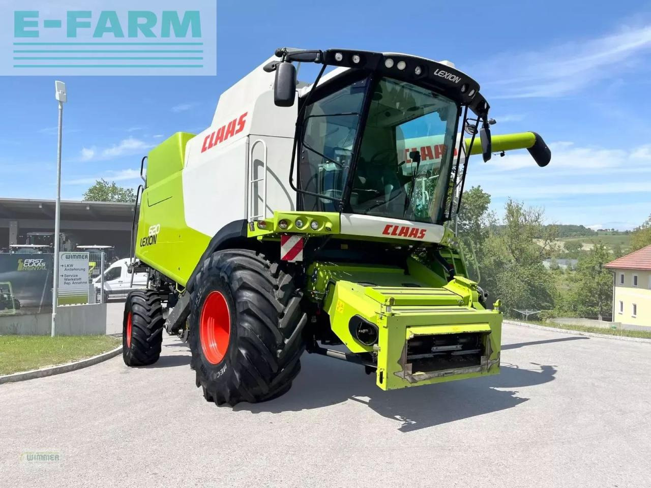 CLAAS lexion 620 - (gebrauchter lexion 600) - Mähdrescher: das Bild 1 CLAAS lexion 620 - (gebrauchter lexion 600) - Mähdrescher: das Bild 1