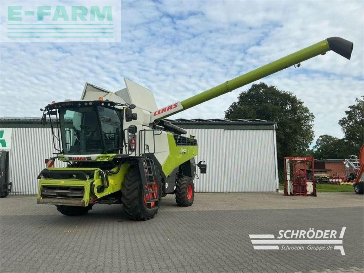 CLAAS lexion 6800 + vario 1080 (inkl. raps) - Mähdrescher: das Bild 1 CLAAS lexion 6800 + vario 1080 (inkl. raps) - Mähdrescher: das Bild 1