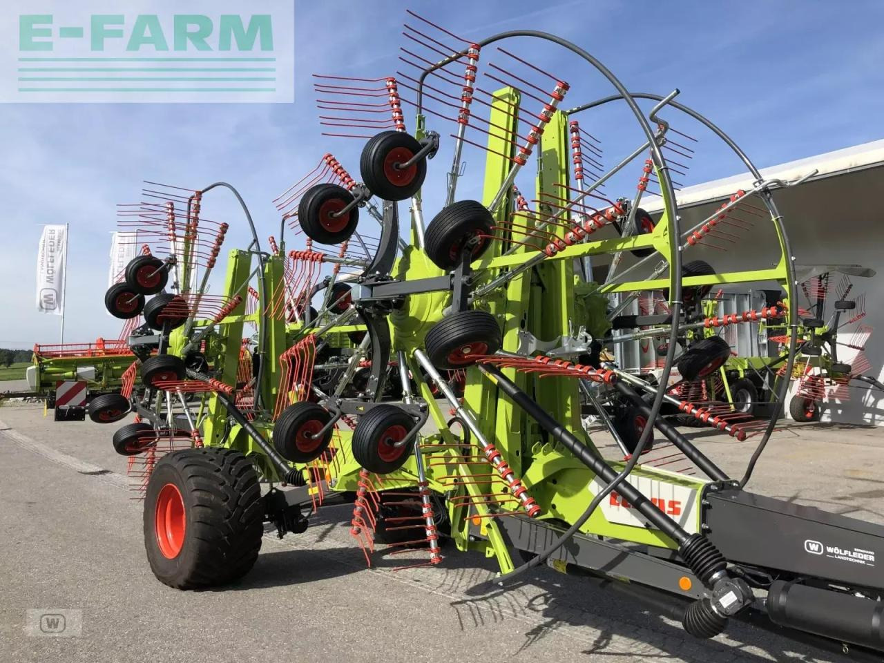 CLAAS liner 4700 business - Heuwender/ Wenderechen: das Bild 1 CLAAS liner 4700 business - Heuwender/ Wenderechen: das Bild 1