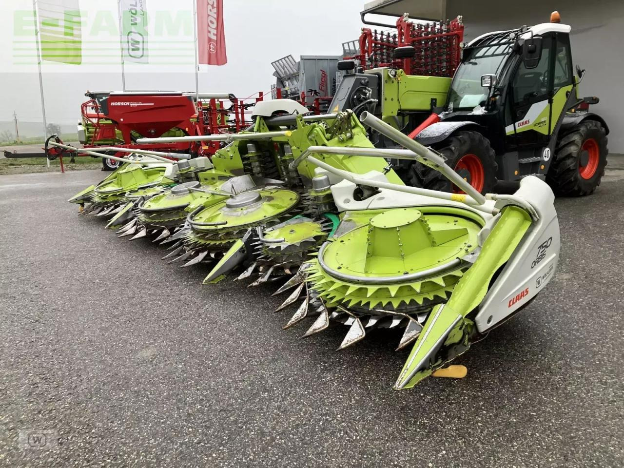 CLAAS orbis 750 ac - Pflückvorsatz für Mähdrescher: das Bild 1 CLAAS orbis 750 ac - Pflückvorsatz für Mähdrescher: das Bild 1