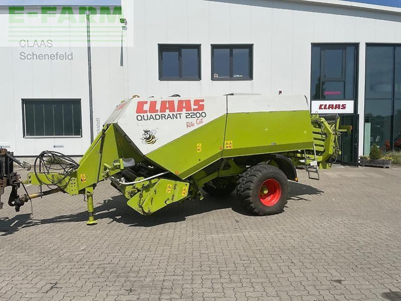 CLAAS quadrant 2200 - Packenpresse: das Bild 1 CLAAS quadrant 2200 - Packenpresse: das Bild 1