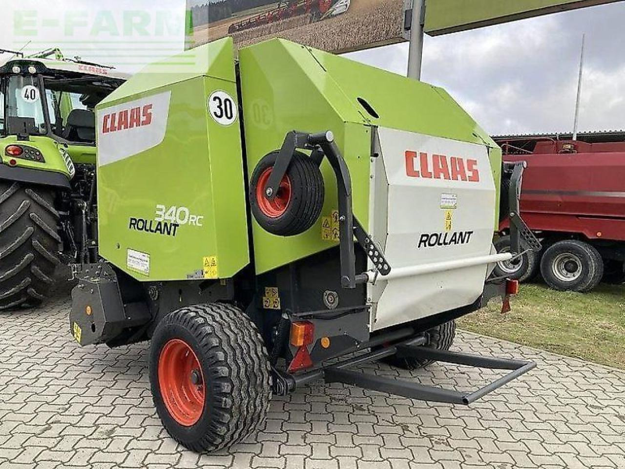 CLAAS rollant 340 rc - Packenpresse: das Bild 5 CLAAS rollant 340 rc - Packenpresse: das Bild 5