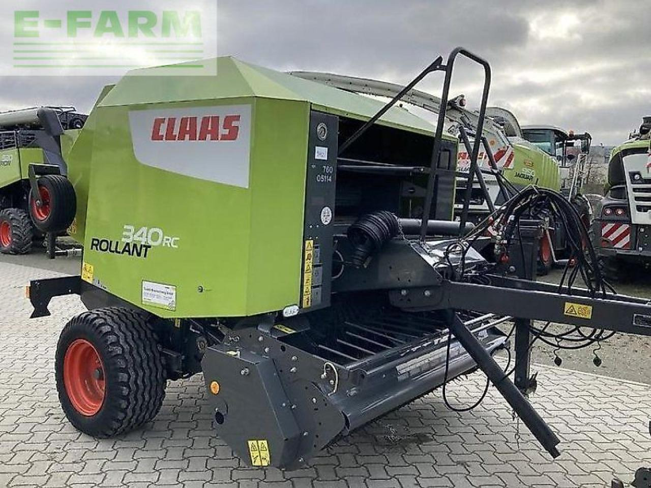 CLAAS rollant 340 rc - Packenpresse: das Bild 1 CLAAS rollant 340 rc - Packenpresse: das Bild 1