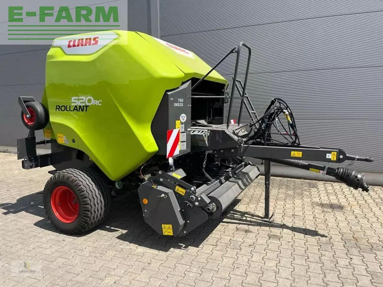 CLAAS rollant 520 rc neu - Packenpresse: das Bild 1 CLAAS rollant 520 rc neu - Packenpresse: das Bild 1