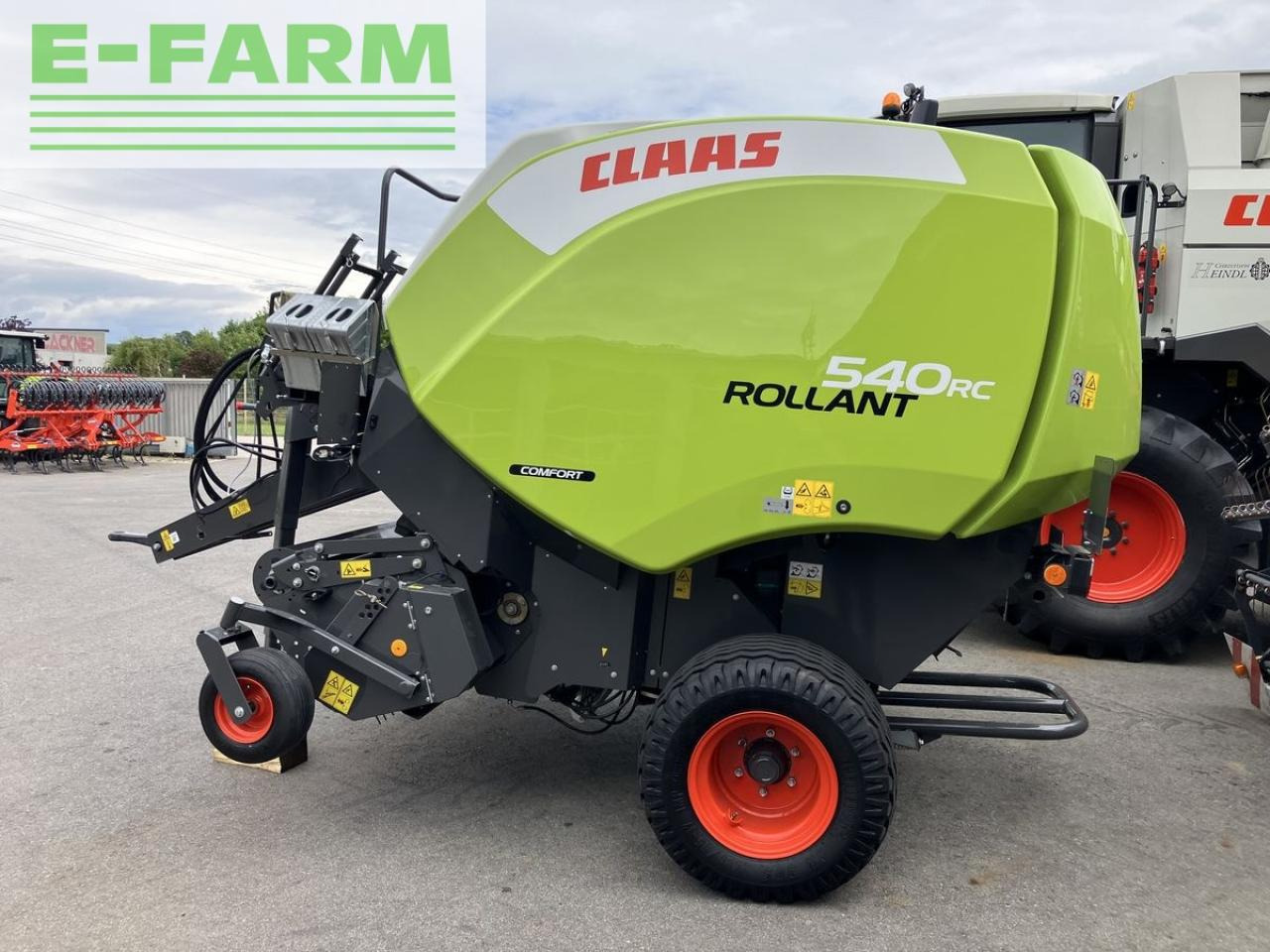 CLAAS rollant 540 rc - Packenpresse: das Bild 1 CLAAS rollant 540 rc - Packenpresse: das Bild 1