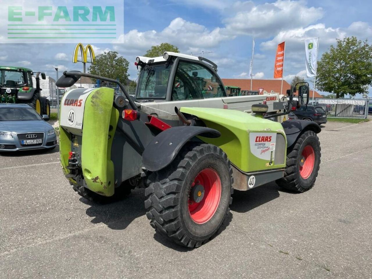 Teleskoplader CLAAS scorpion 9040 varipower plus: das Bild 6