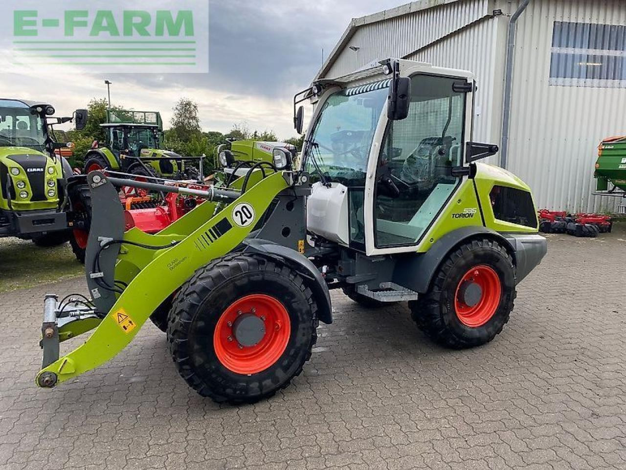 CLAAS torion 535 high-lift - Minibagger: das Bild 1 CLAAS torion 535 high-lift - Minibagger: das Bild 1