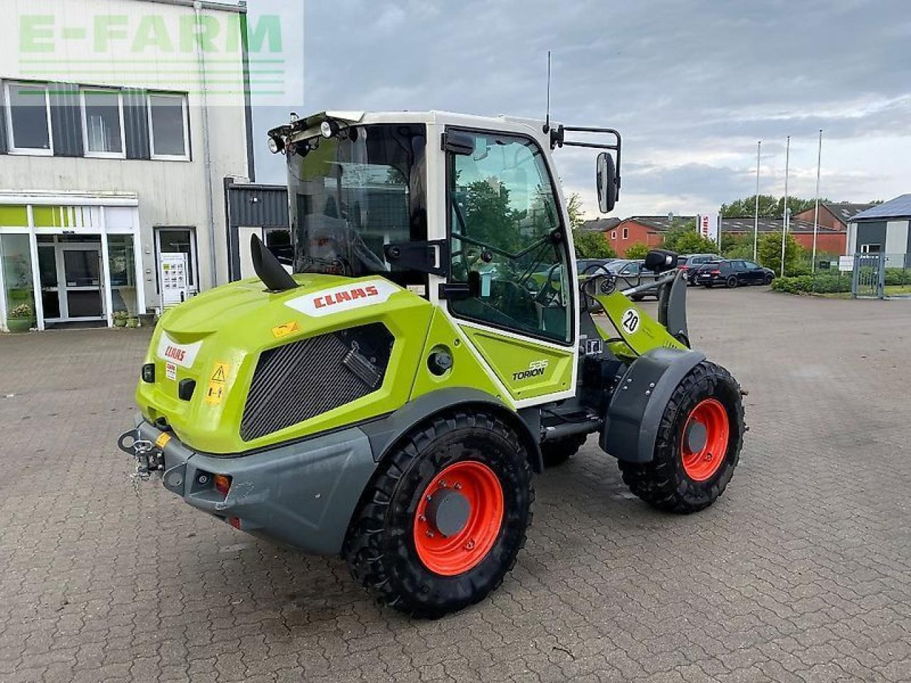 CLAAS torion 535 high-lift - Minibagger: das Bild 2 CLAAS torion 535 high-lift - Minibagger: das Bild 2