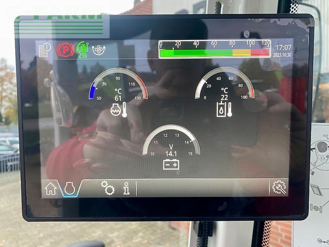 Radlader CLAAS torion 738 t, sinus, 40 km/h, technikjahr 2024: das Bild 25