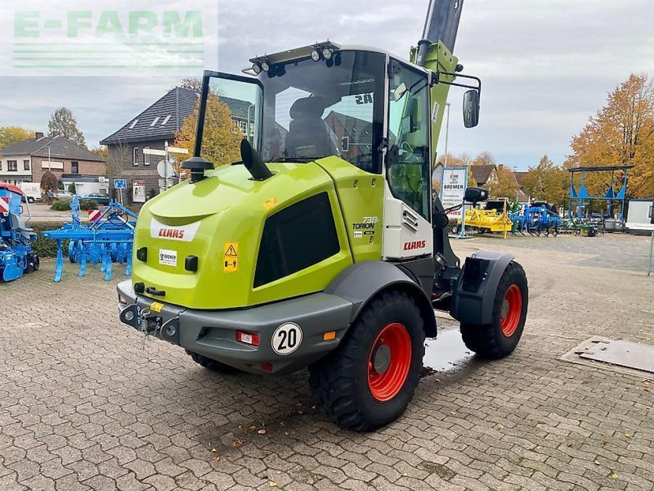 CLAAS torion 738 t, sinus, 40 km/h, technikjahr 2024 - Radlader: das Bild 5 CLAAS torion 738 t, sinus, 40 km/h, technikjahr 2024 - Radlader: das Bild 5