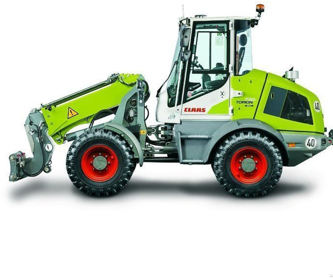CLAAS torion 738 t sinus - Radlader: das Bild 2 CLAAS torion 738 t sinus - Radlader: das Bild 2