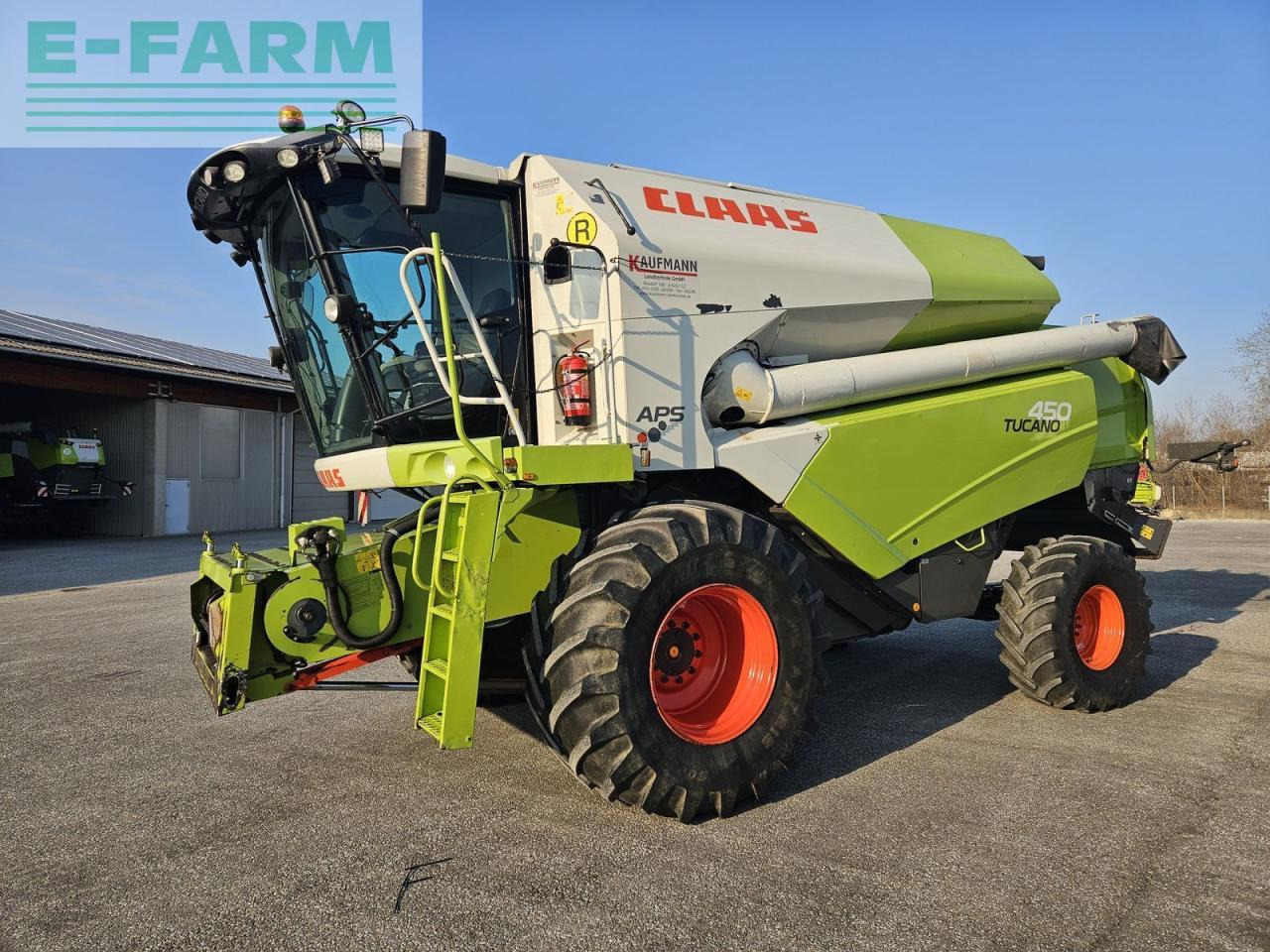CLAAS tucano 450 - Mähdrescher: das Bild 1 CLAAS tucano 450 - Mähdrescher: das Bild 1