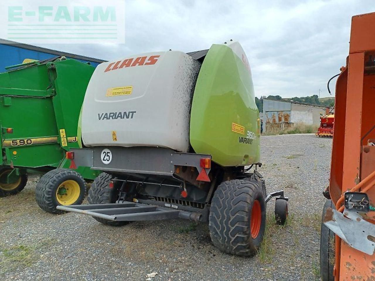 CLAAS variant 360 rc - Packenpresse: das Bild 4 CLAAS variant 360 rc - Packenpresse: das Bild 4
