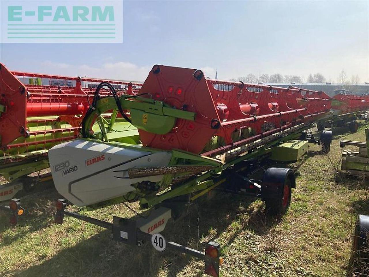 CLAAS vario 1230 ac - Ernteforsatz für Häcksler: das Bild 4 CLAAS vario 1230 ac - Ernteforsatz für Häcksler: das Bild 4