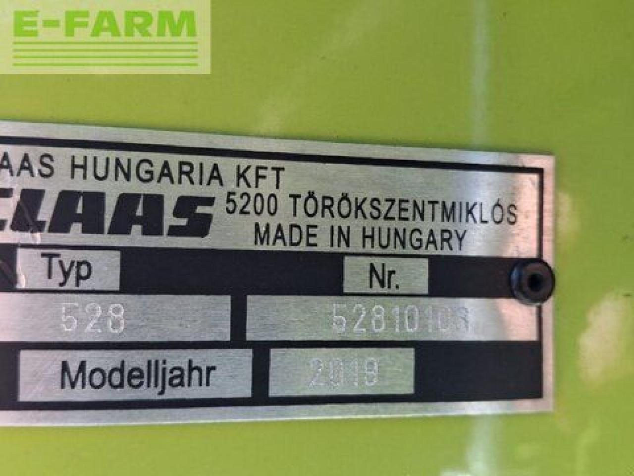 CLAAS vario 620 - Ernteforsatz für Häcksler: das Bild 4 CLAAS vario 620 - Ernteforsatz für Häcksler: das Bild 4