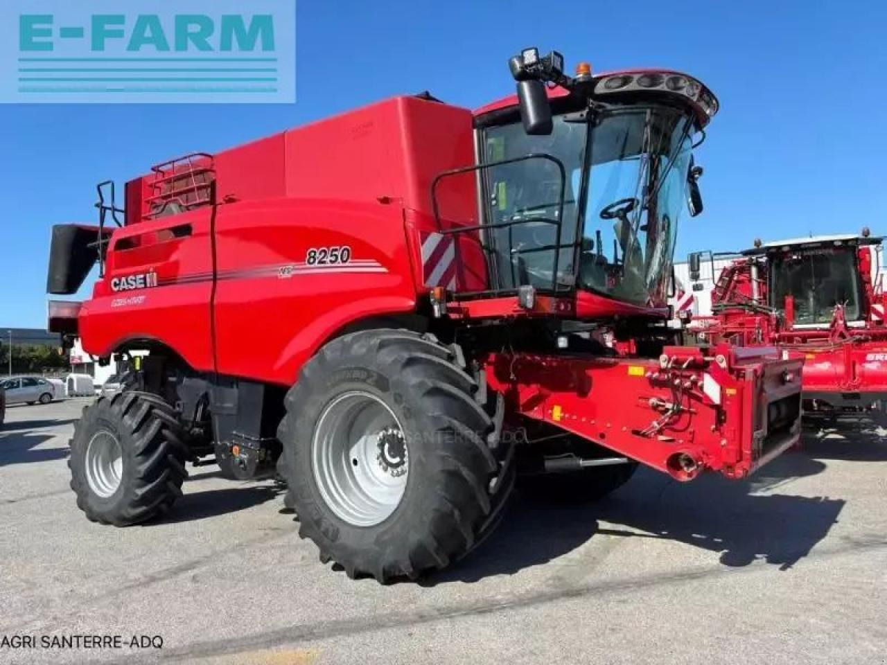 Case-IH axial-flow 8250 - Mähdrescher: das Bild 1 Case-IH axial-flow 8250 - Mähdrescher: das Bild 1