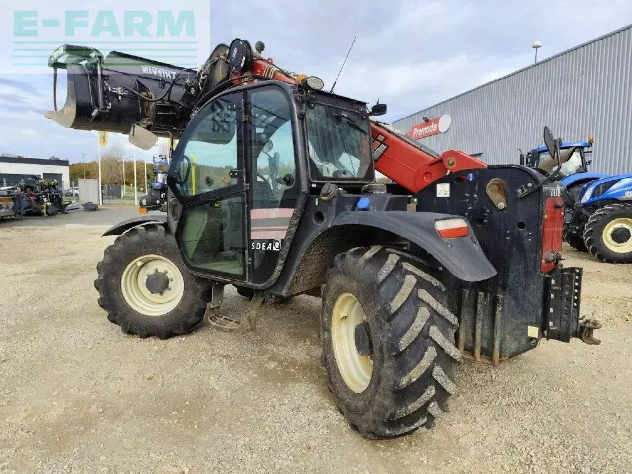 Case-IH farmlift 636 - Teleskoplader: das Bild 4 Case-IH farmlift 636 - Teleskoplader: das Bild 4
