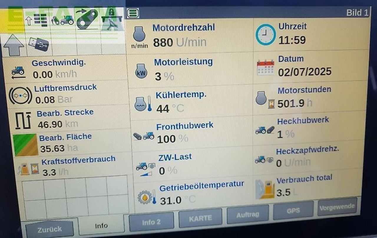 Traktor Case-IH puma 220 mc MC: das Bild 6