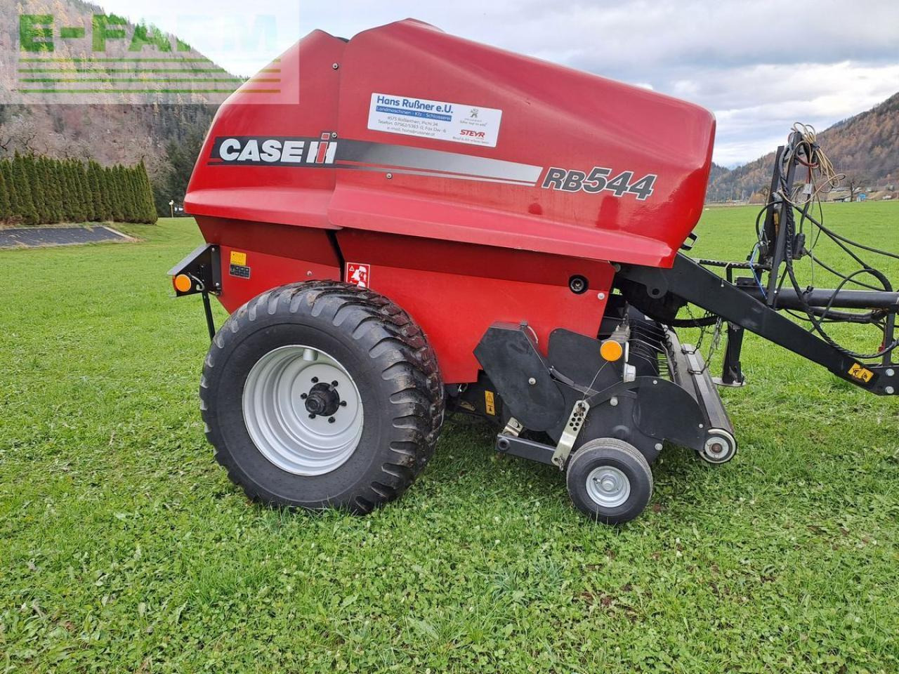 Packenpresse Case-IH rb 544: das Bild 9