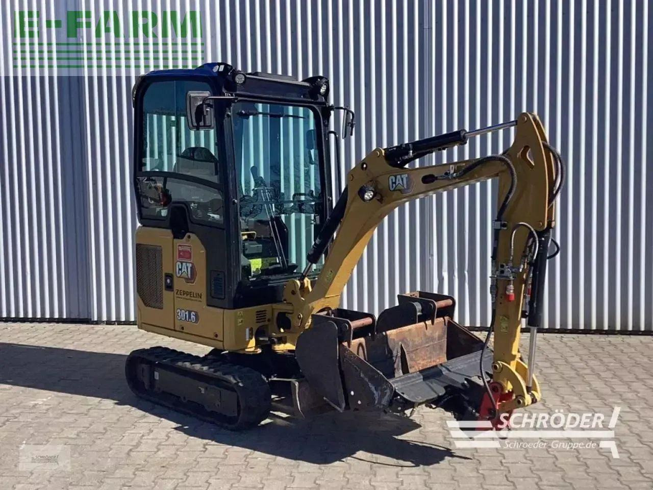 Caterpillar 301.6 - Minibagger: das Bild 1 Caterpillar 301.6 - Minibagger: das Bild 1
